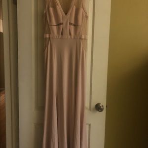 BCBG stretchy long elegant dress.